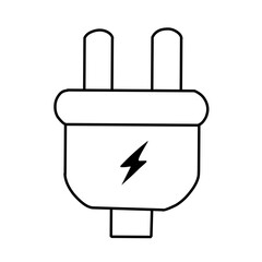 line icons of electricity