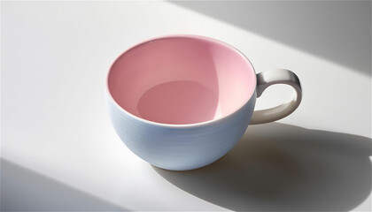 a pastel-toned modern mug