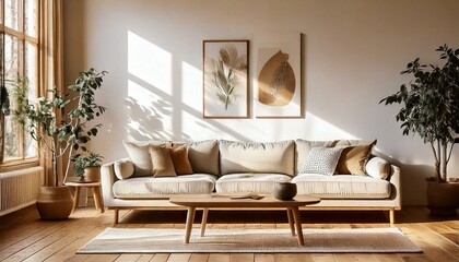 ミニマルでおしゃれなホテル風の部屋