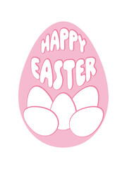 Pink vector happy easter day with eggs. Elegant, aesthetic, stylish easter background. Spring celebration Easter banner. Happy easter. Festive banner. Holidays, discounts, eggs