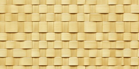 A detailed close-up of a textured wall constructed from individual wooden blocks, showcasing natural grains and craftsmanship.
