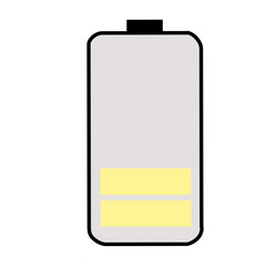 Battery charge flat icons