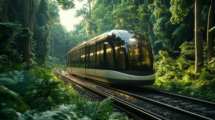 train in the tunnel