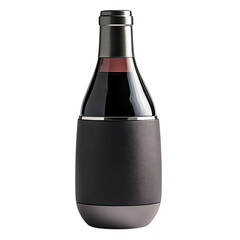 A Stylish Portable Wine Chiller with Modern Insulation Isolated on Transparent Background