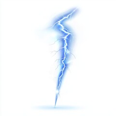 Lightning bolt isolated on white background
