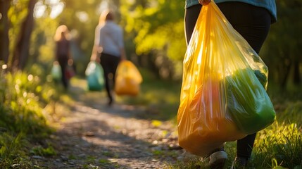 Adopting Eco Friendly Practices for a Sustainable Lifestyle with Reusable Bags and Avoiding Single Use Plastic