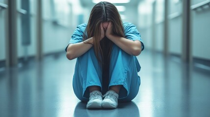 la tristesse, la difficulté dans le métier du soin 