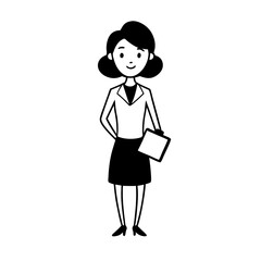 business woman vector