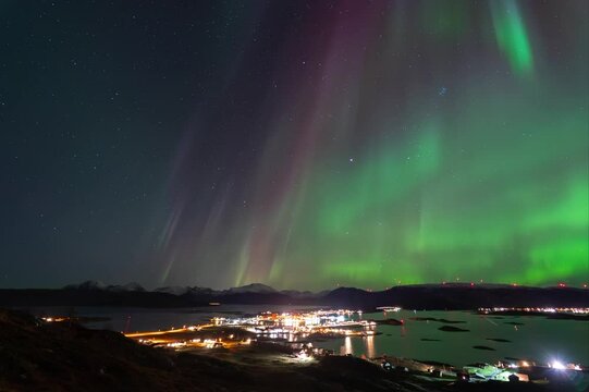 Aurora Borealis /Nordlicht &uuml;ber Sommaroy