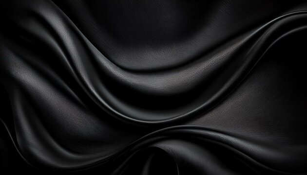 black textures wallpaper abstract 4k background silk smooth waves pattern modern clean minimal backdrop design black and white high definition