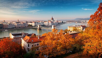 Obraz premium budapest in autumn