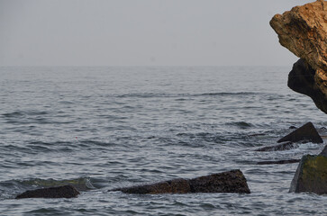 beautiful sea in Odesa Ukraine
