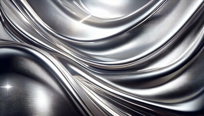 silver - mercury looking background with shinny reflection