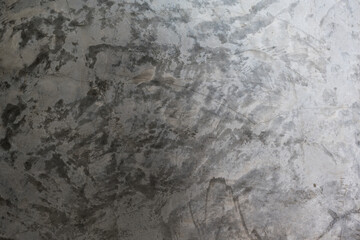 Obraz premium Polished cement wall, loft style concrete wall surface. Horizontal design on cement and concrete texture for pattern and background