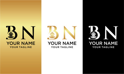 Initial letter B beauty luxury