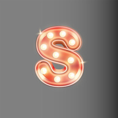 casino lettter sing vintage alphabet font