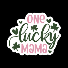 Fototapeta premium One Lucky Family