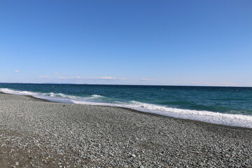 国府津の海