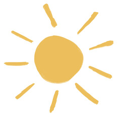 sun cute illustration