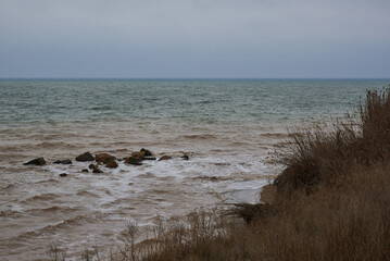 beautiful sea in Odesa Ukraine