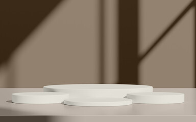Modern Podium Background for Stylish Product Showcases