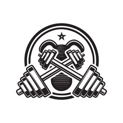 Obraz premium Fitness & Gym Branding logo and icon