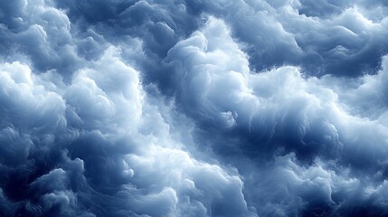 Stormy Cloudscape Background