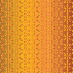 vector seamless pattern with flowers