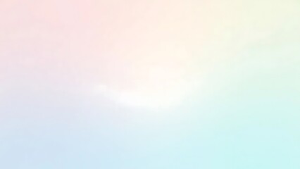 Pastel Sky: Soft Hues and Dreamy Clouds