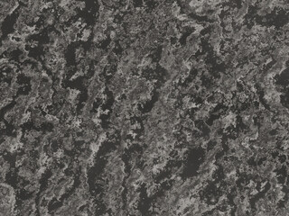Modern black and gray marble with a fluid, artistic design.
