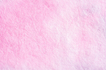 Abstract pink watercolor style Japanese paper background materia
