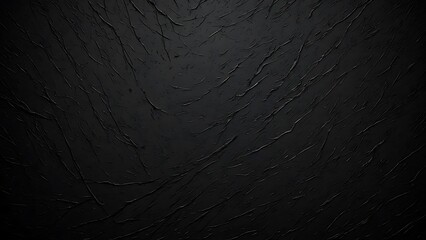 Abstract Black Texture: Dark, Grooved Surface