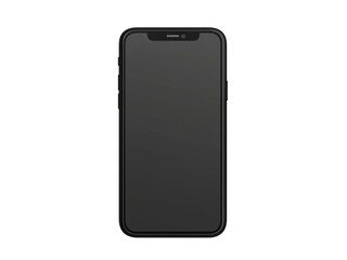 Empty smartphone screen Generative AI