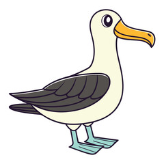 Fototapeta premium illustration of a duck