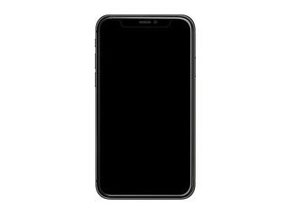 Empty smartphone screen Generative AI