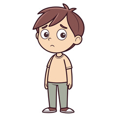 cartoon boy vector design 