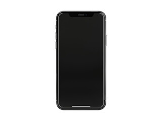 Naklejka premium Empty smartphone screen Generative AI