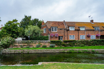 View of Canterbury, a small town in southeast England