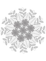 Flowers Coloring Pages For Adultes