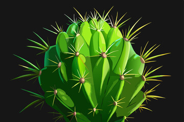 
Macro Cactus Photograph – Neon Green Glow, Sharp Spines, and Futuristic Sci-Fi Aesthetic in Hyper-Detailed Digital Art

