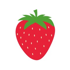 A ripe strawberry