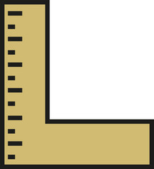 Square Ruler Icon

