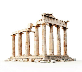 Obraz premium Greek temple ruins