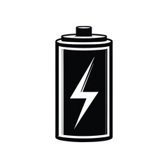 battery icon on white background
