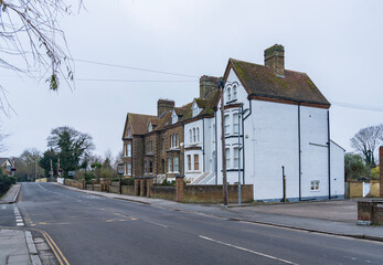A view of Sandwich, a small town in southeast England