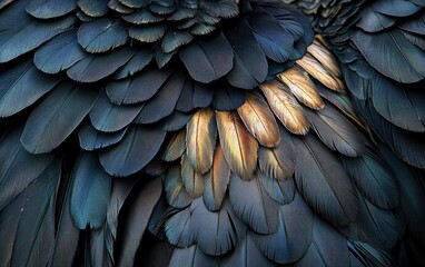 Fototapeta premium Anhinga bird with feathers in the shape of spiky hair, close-up photograph, real photography, natural colors, nature background,