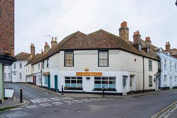 A view of Sandwich, a small town in southeast England
