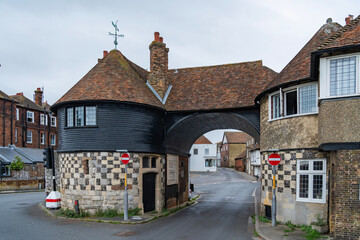 A view of Sandwich, a small town in southeast England