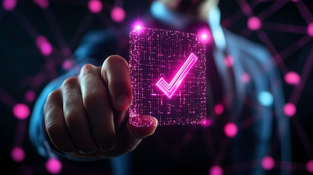 It security compliance check digital workspace visual graphic corporate environment close-up view jgeniuss impact