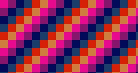 Colorful Checkered Pattern (3)